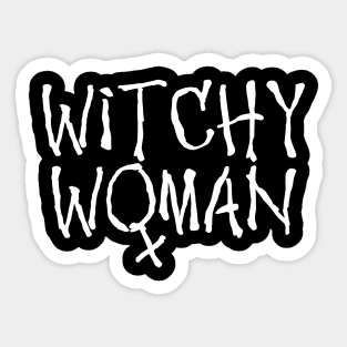 Wiccan Occult Witchcraft Witchy Woman Sticker